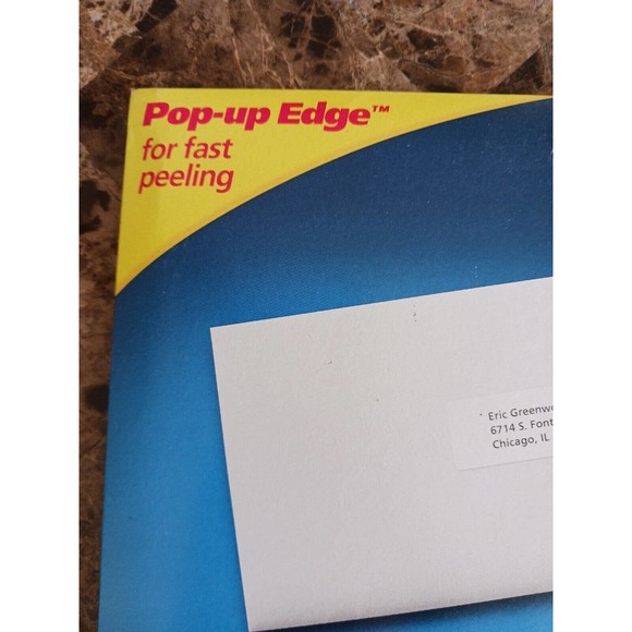 Avery® Easy Peel Address Labels, 1" Width x 2 5/8" Length - AVE5260 20 Sheets - Picture 3 of 7